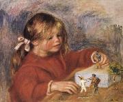 Pierre Renoir Coco Playing Spain oil painting artist